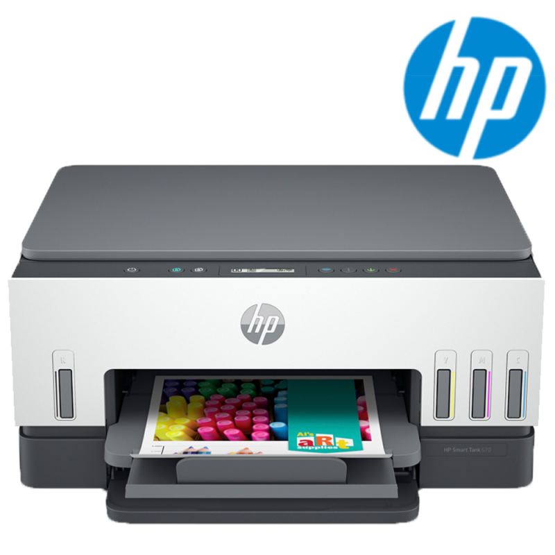 HP Smart Tank 670 AiO Printer