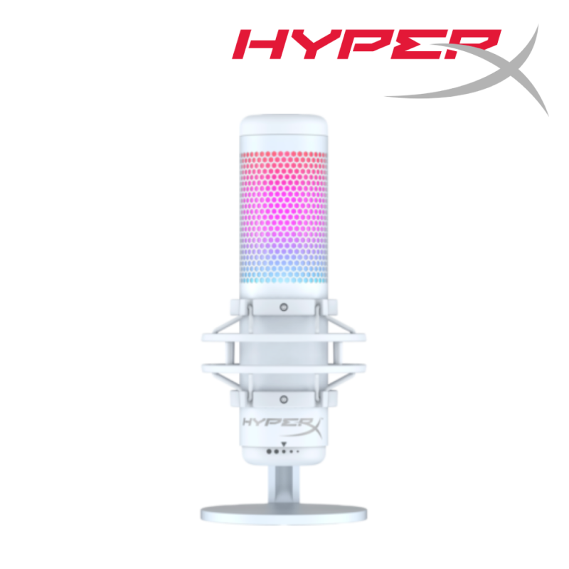 HyperX QuadCast S USB White Microphone