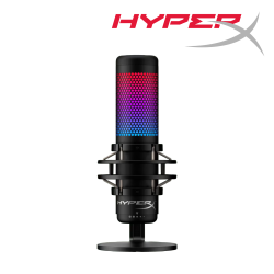 MICRO-GAME HyperX QuadCastS Blk-Gry HMIQ1S-XX-RG G