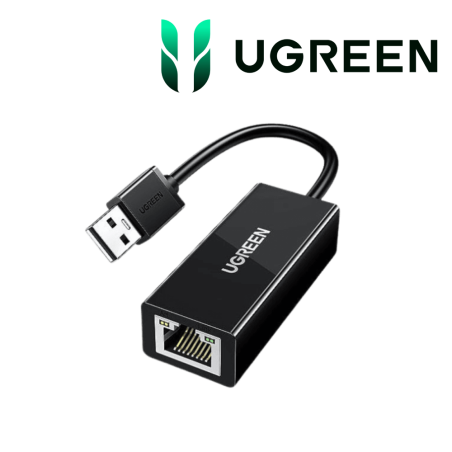 Ugreen Adaptateur USB 2.0 to RJ45 Noir