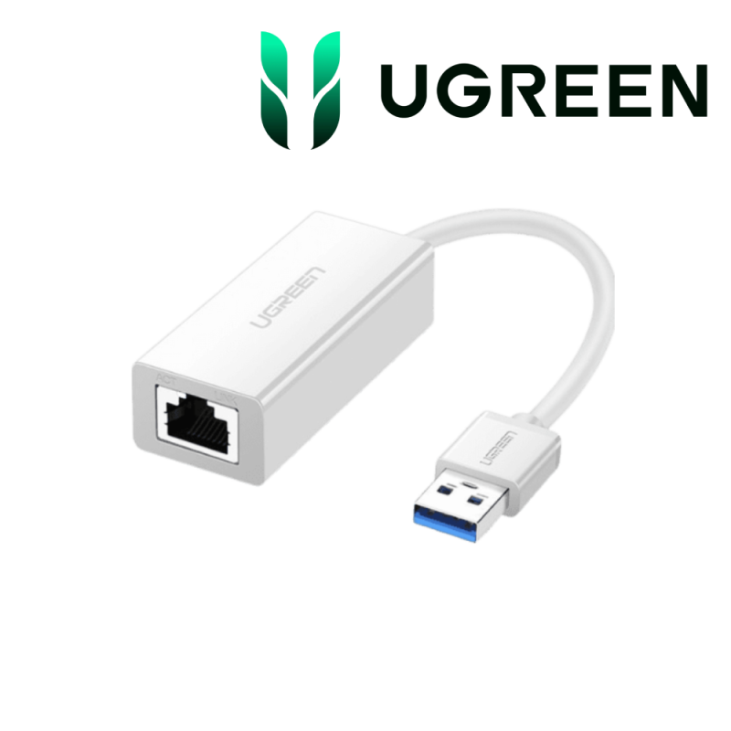 Ugreen Adaptateur USB 3.0 to RJ45 Blanc