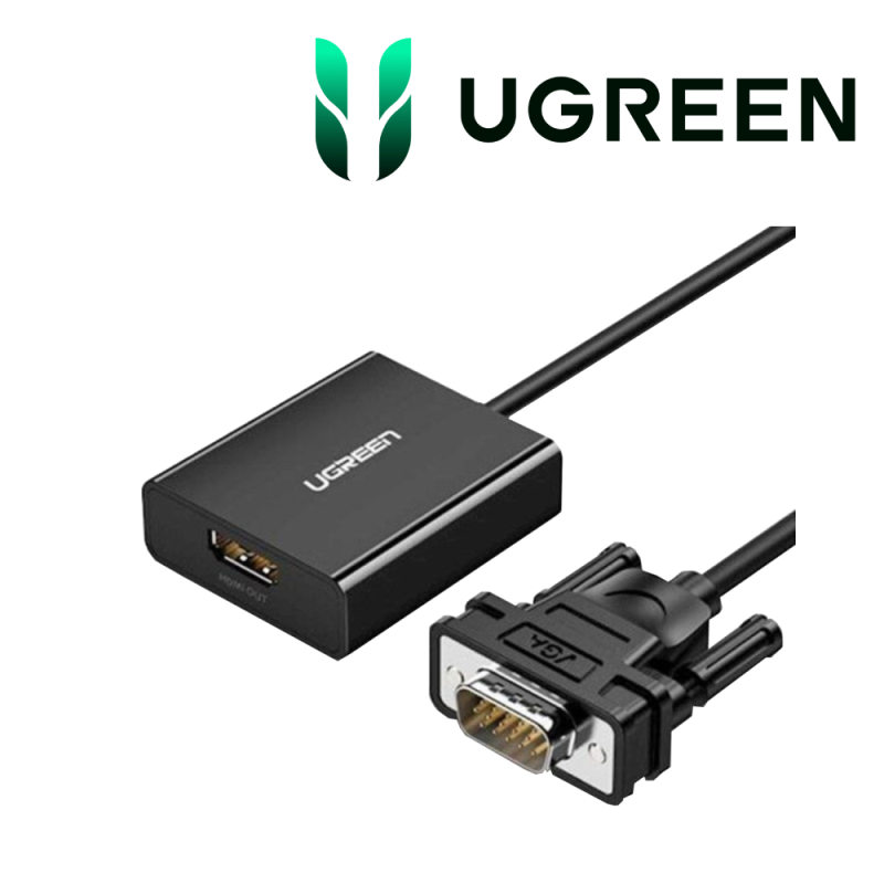 Ugreen Adaptateur VGA Male to HDMI Female