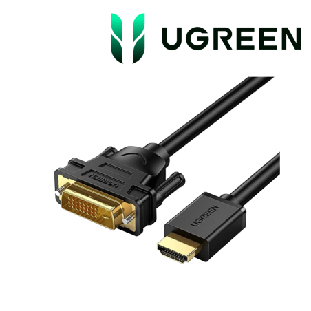 Ugreen Cable HDMI Male to DVI 2M