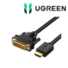 Ugreen Cable HDMI Male to DVI 2M