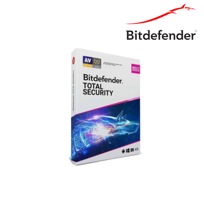 Bitdefender Total Security 5 appareils 1an - Expor