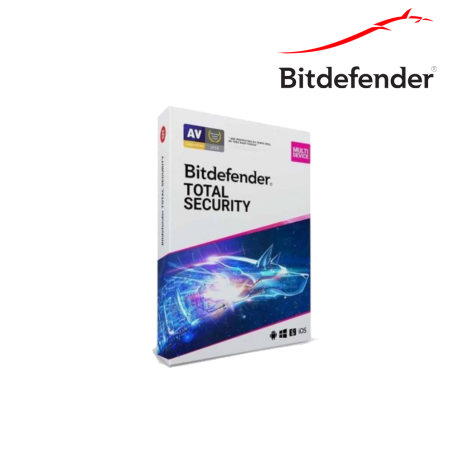 Bitdefender Total Security 5 appareils 1an - Expor