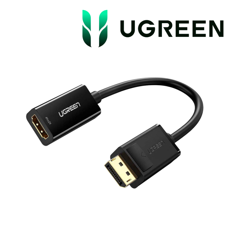 Ugreen Cable DP Male to HDMI Female  4K 30HZ 