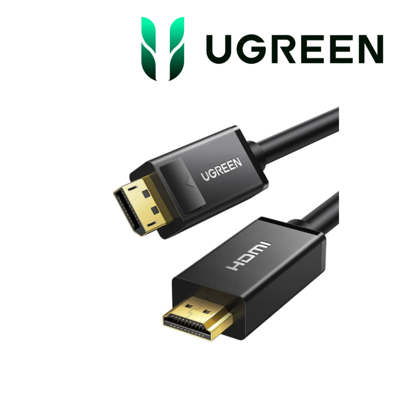 Ugreen Cable DP Male to HDMI Male 2M