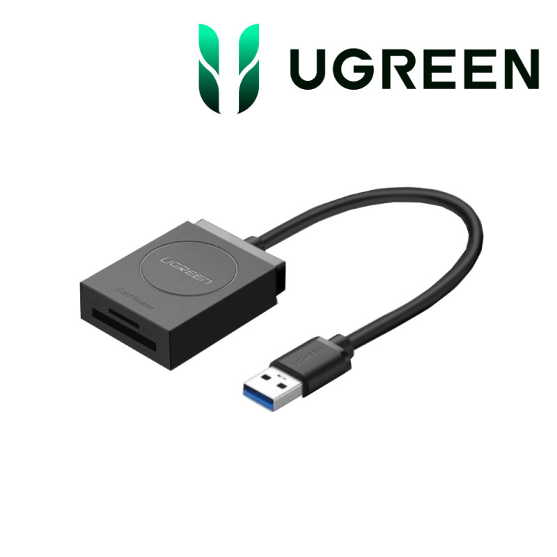 Ugreen Lecteur carte mémoire SD TF USB 3.0  2en1 