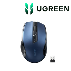 Ugreen Souris sans fil Design Egr 2 4 GHZ 15M Bleu