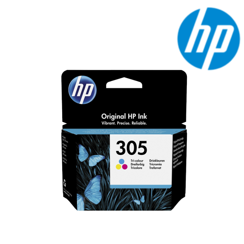 HP 305 Tri-color Original Ink Cartridge