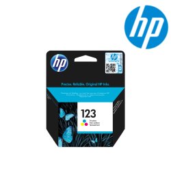 HP 123 Tri-color Original Ink Cartridge