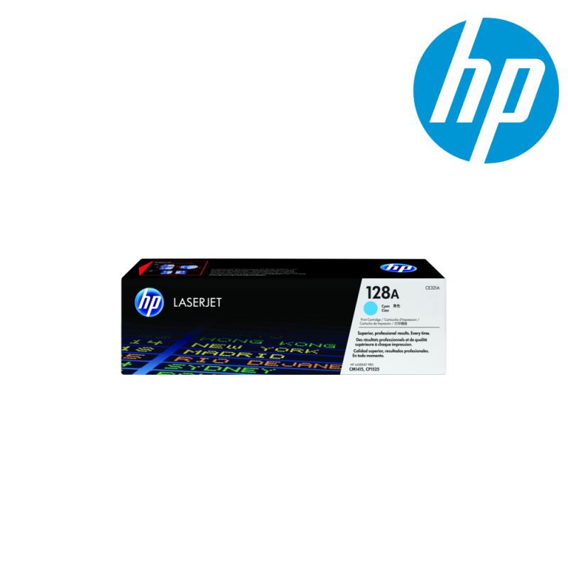 HP Color LaserJet CE321A Cyan Print Cartridge