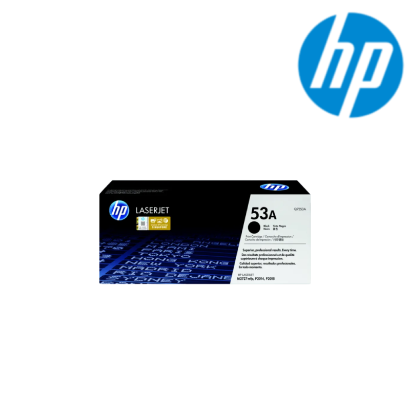 HP LaserJet Q7553A Black Print Cartridge