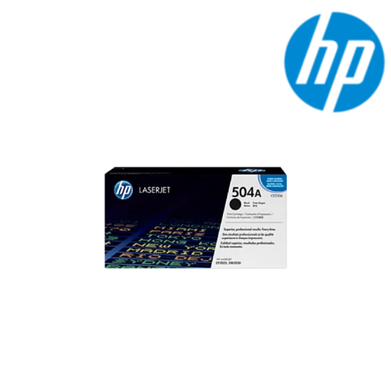 HP Color LaserJet CE250A Black Print Cartridge