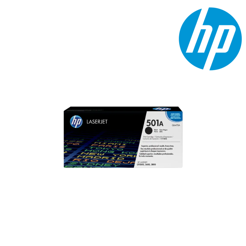 HP Color LaserJet Q6470A Black Print Cartridge