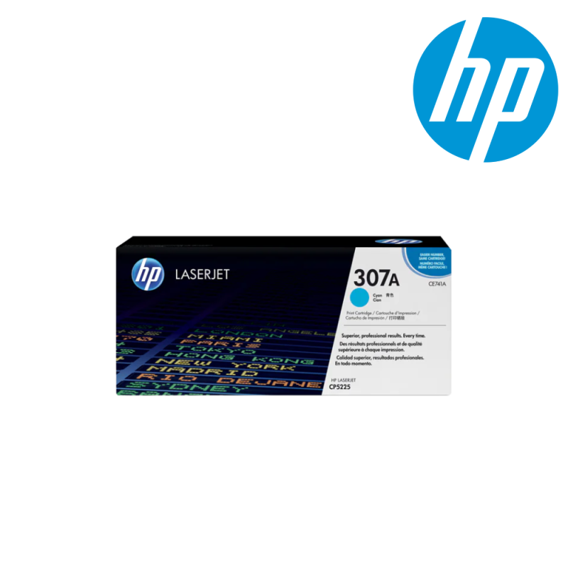 HP Color LaserJet CE741A Cyan Print Cartridge