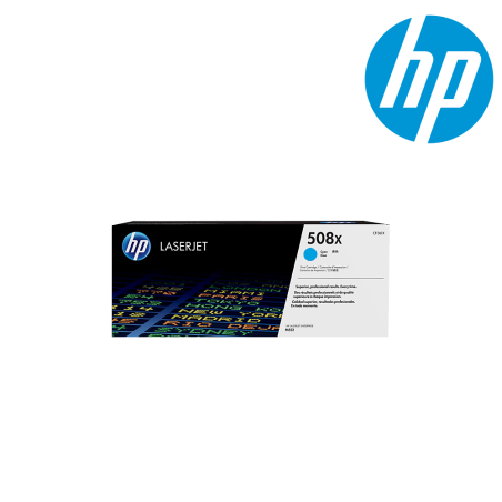 HP 508X Cyan LaserJet Toner Cartridge