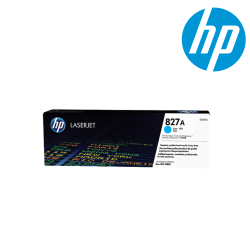 HP 827A Cyan LaserJet Toner Cartridge