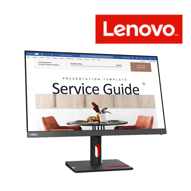 LENOVO MONITOR S24i-30-20 23.8  IPS panel VGA   HD