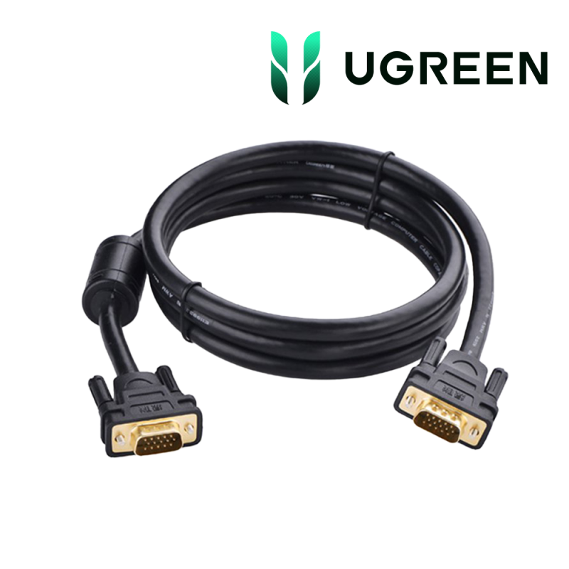 Ugreen Cable VGA Male to Male 2M