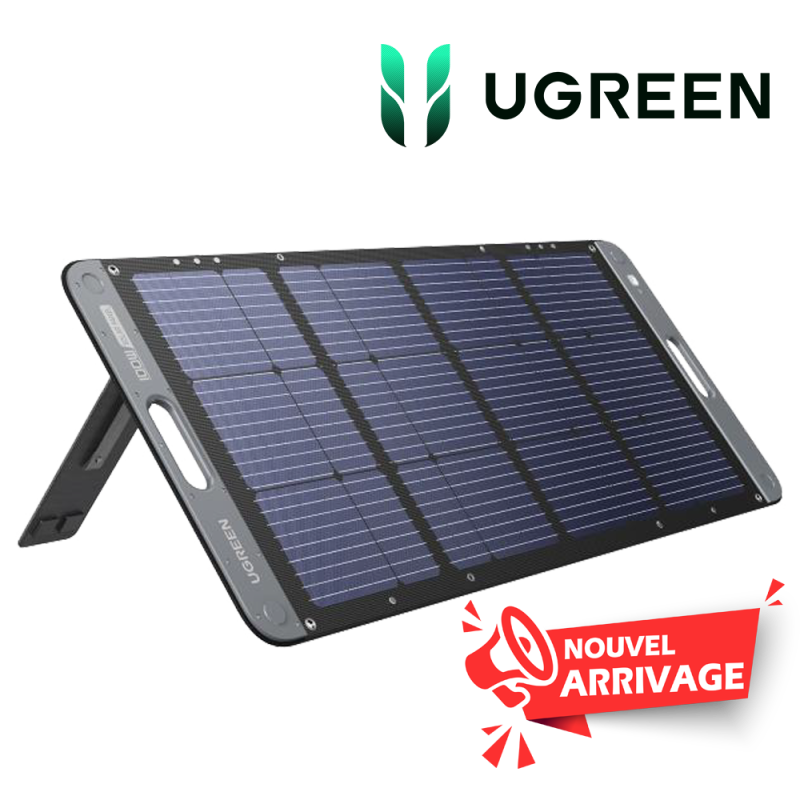 UGREEN Panneau Solaire Portable 100 WATT