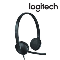 LOGITECH CASQUE  H340 USB Computer Headset - BLACK