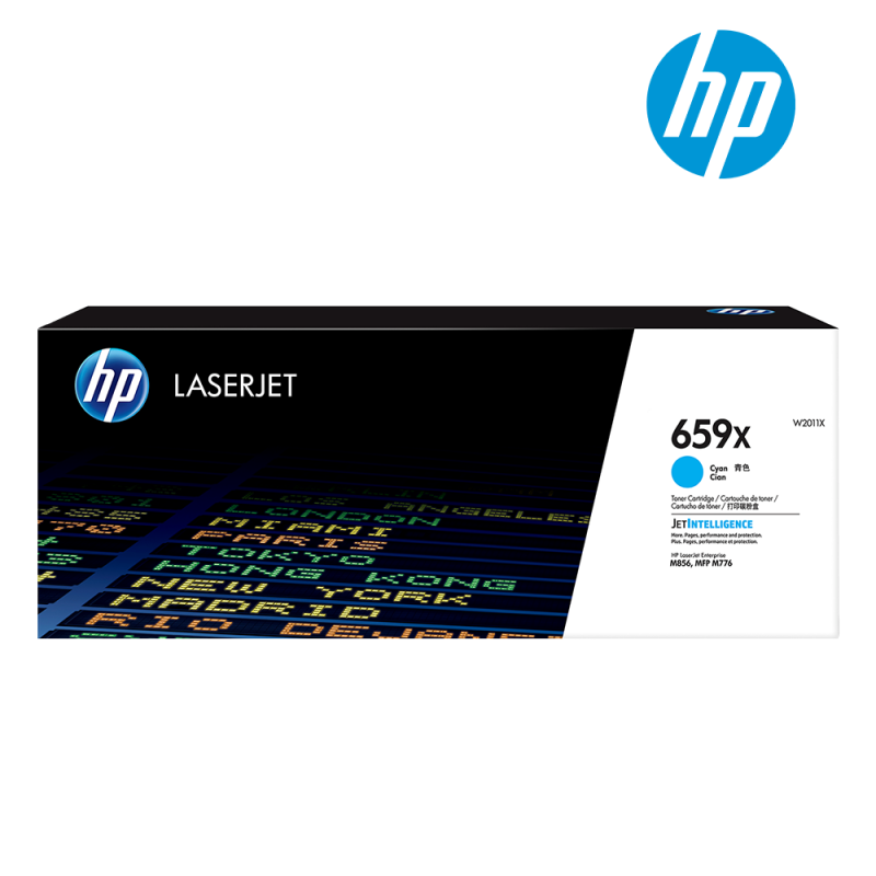 HP 659X High Yield Cyan Original LaserJet Toner Ca