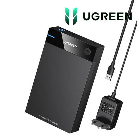 Ugreen Boitier Disque Dur Externe USB 2 5 3 5 SATA