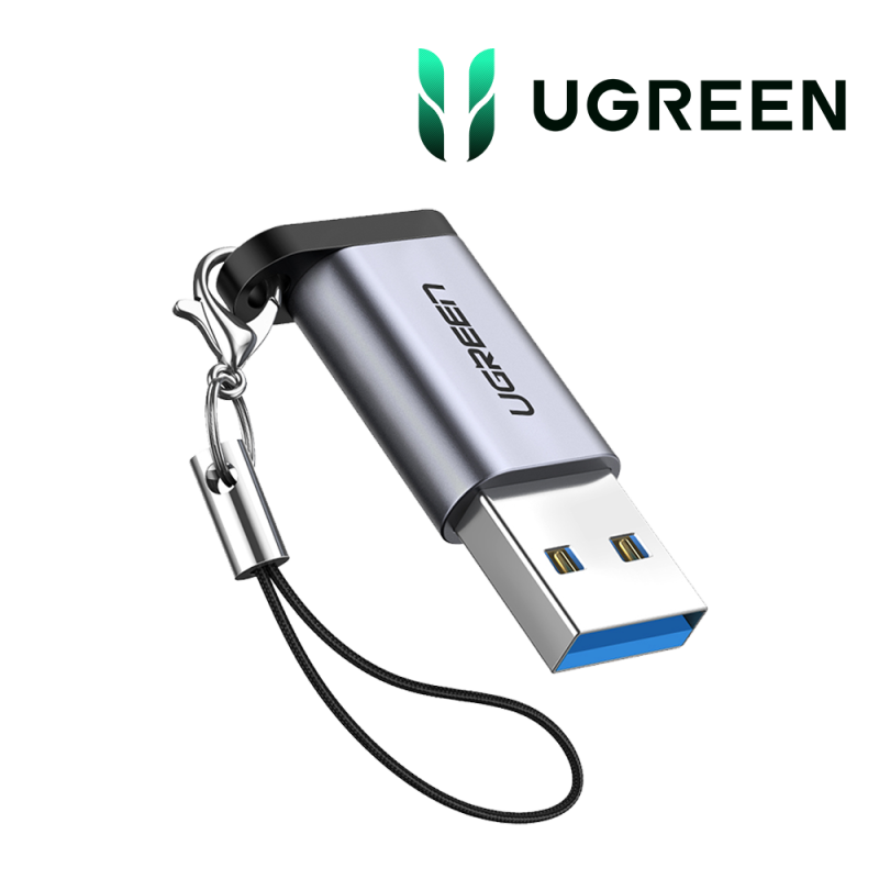 Ugreen Adap USB-A 3.0 to USB-C Female GRIS