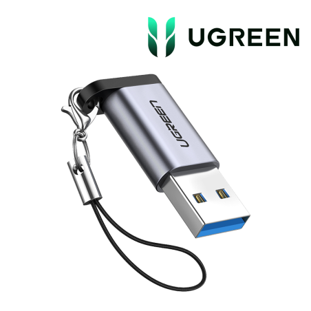 Ugreen Adap USB-A 3.0 to USB-C Female GRIS