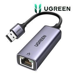 Ugreen Adap Aliminium USB 3.0 to RJ45 GRIS