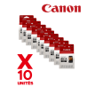 CANON PACK 10 unités x PRINTHEAD BH-4 BLACK