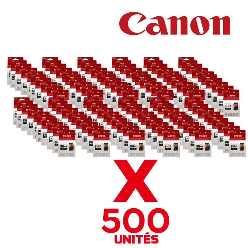 CANON PACK 500 unités x PRINTHEAD BH-4 BLACK