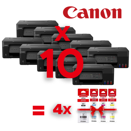 CANON PACK  10 x G3430   4 jeux GI-41 offert