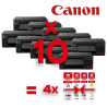 CANON PACK  10 x G3430   4 jeux GI-41 offert