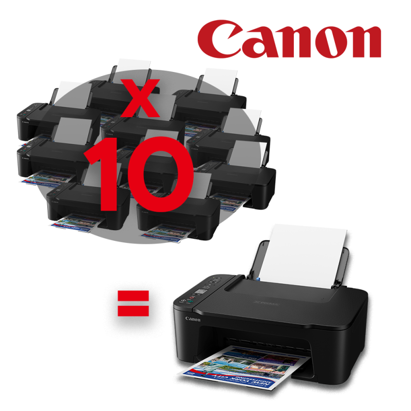 CANON PACK 10 x Pixma TS3640   3xCL-446 Offert