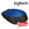 LOGITECH SOURIS M171 Wireless - BLUE-K - 2.4GHZ.