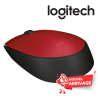 LOGITECH SOURIS M171 Wireless - RED-K - 2.4GHZ