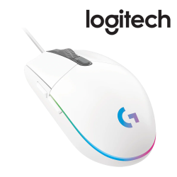 LOGITECH SOURIS GAMING CORDED G102 LIGHTSYNC - WHI