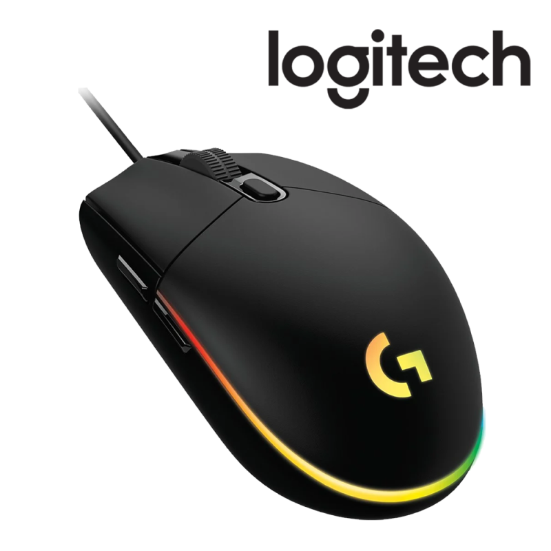 LOGITECH SOURIS GAMING CORDED G102 LIGHTSYNC - BLA