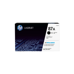 HP 87A Black Original LaserJet Toner   CF287A 