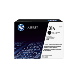 HP81A Black LaserJet Toner Cartridge