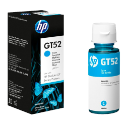 HP GT52 Cyan Original Ink Bottle